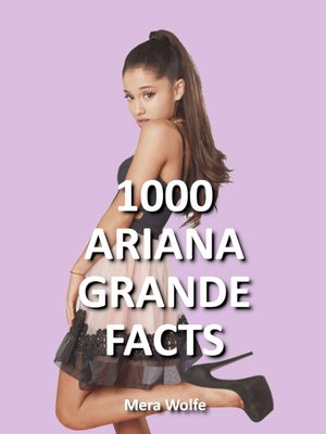 cover image of 1000 Ariana Grande Facts